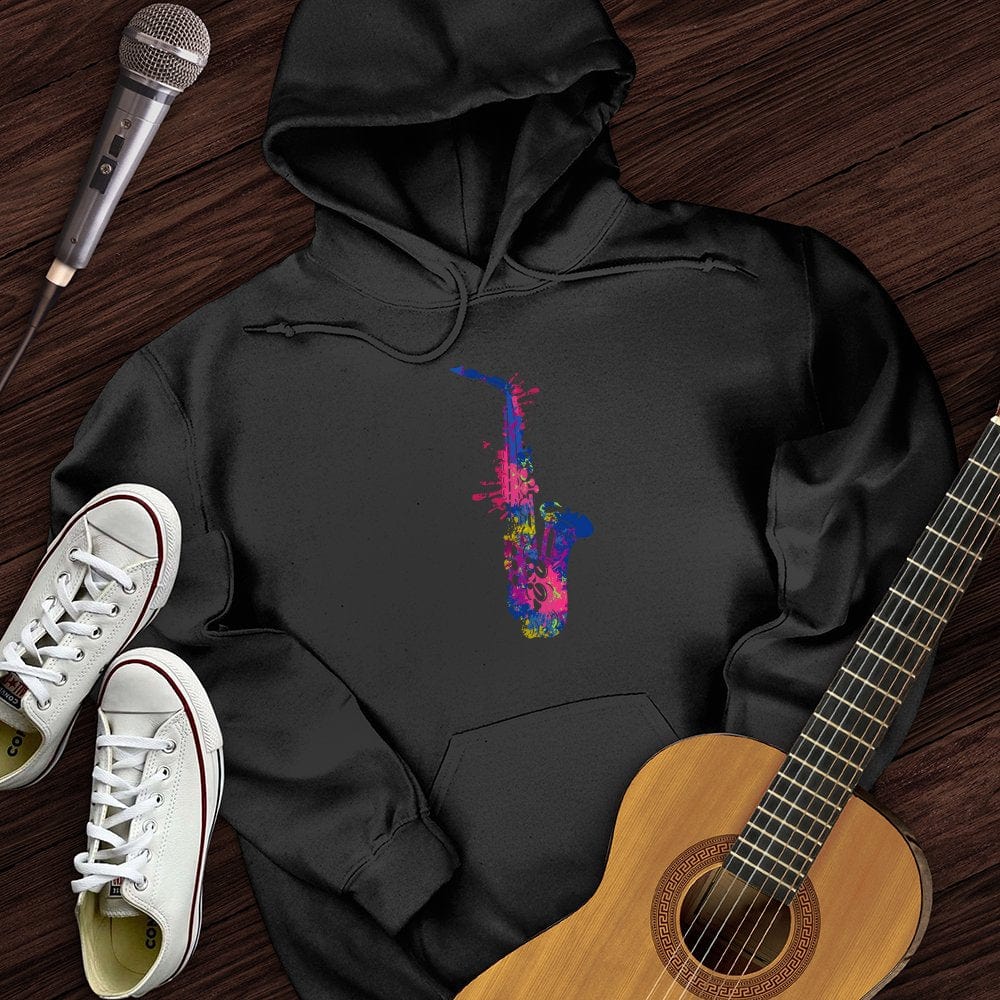 Cartoon Sax Hoodie