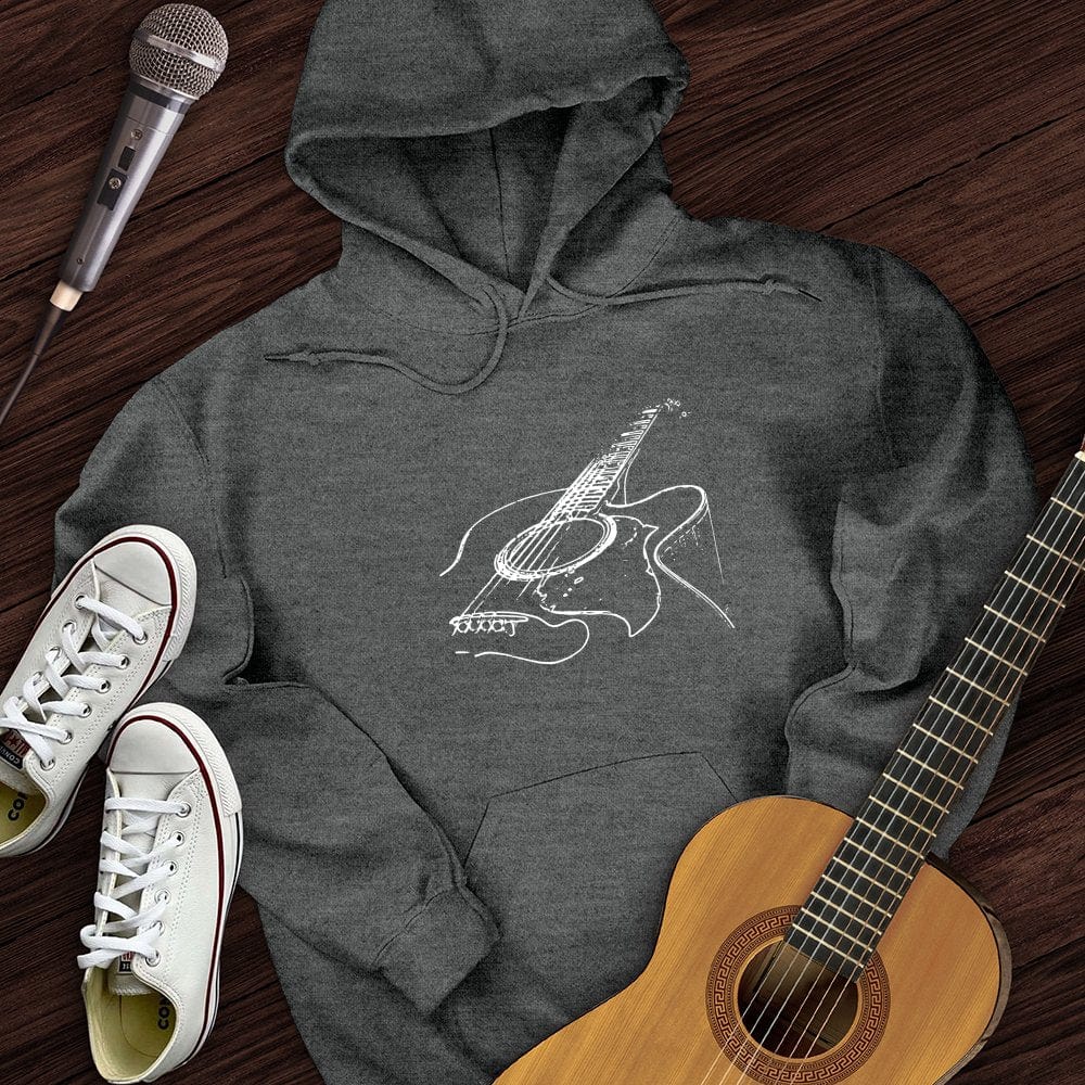 Guitar Sketch Hoodie