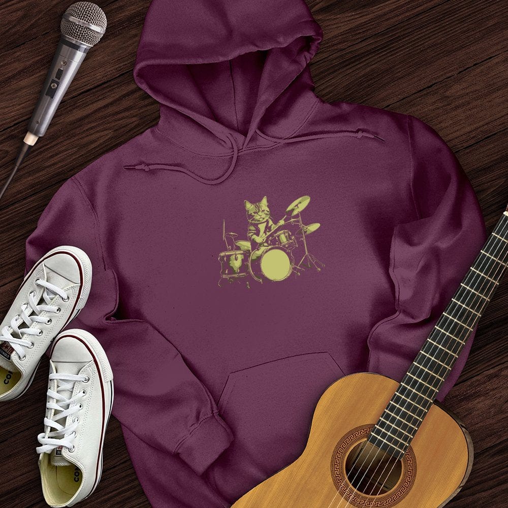 Cat Drums Hoodie
