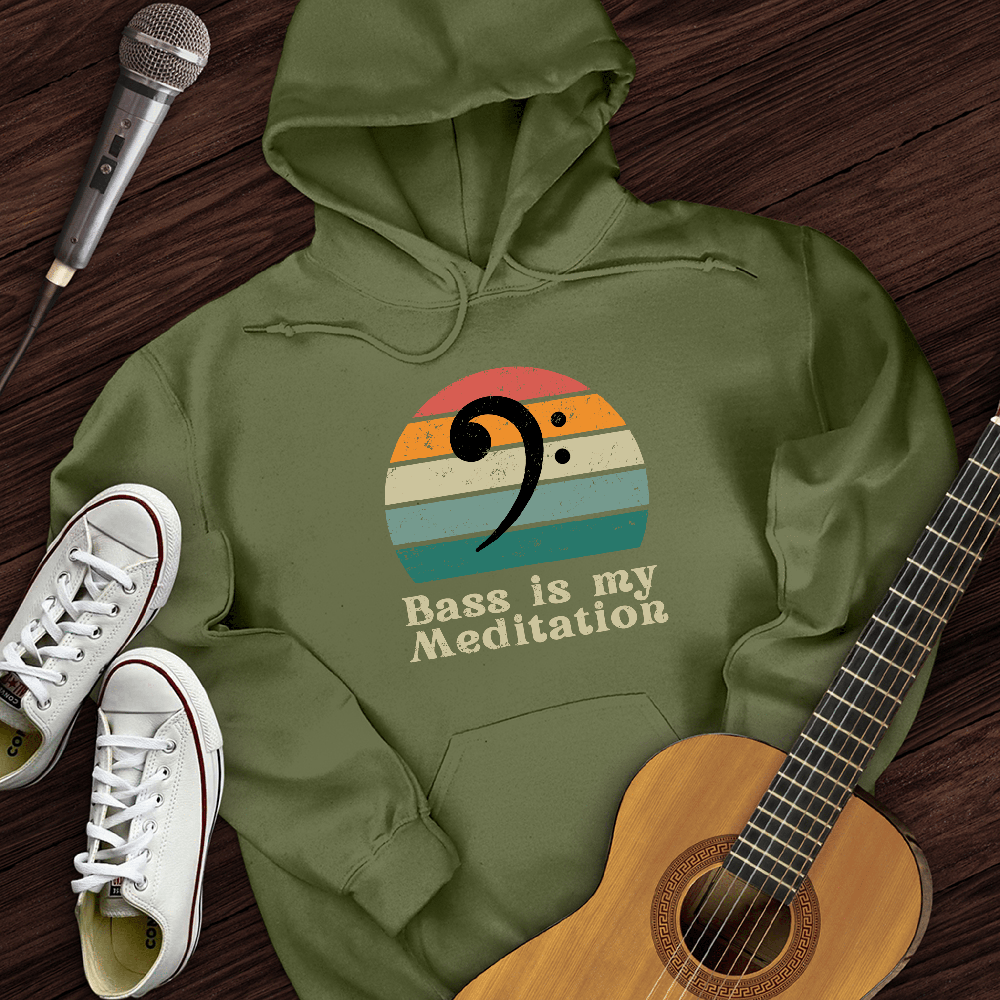 Bass Is My Meditation Hoodie