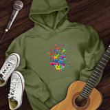 Colorful Souls Drummer Hoodie