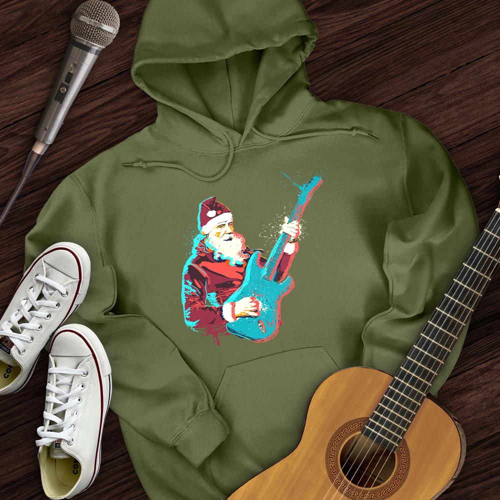 Guitar Santa Hoodie