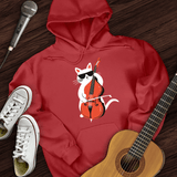 Cat Playing Cello Hoodie