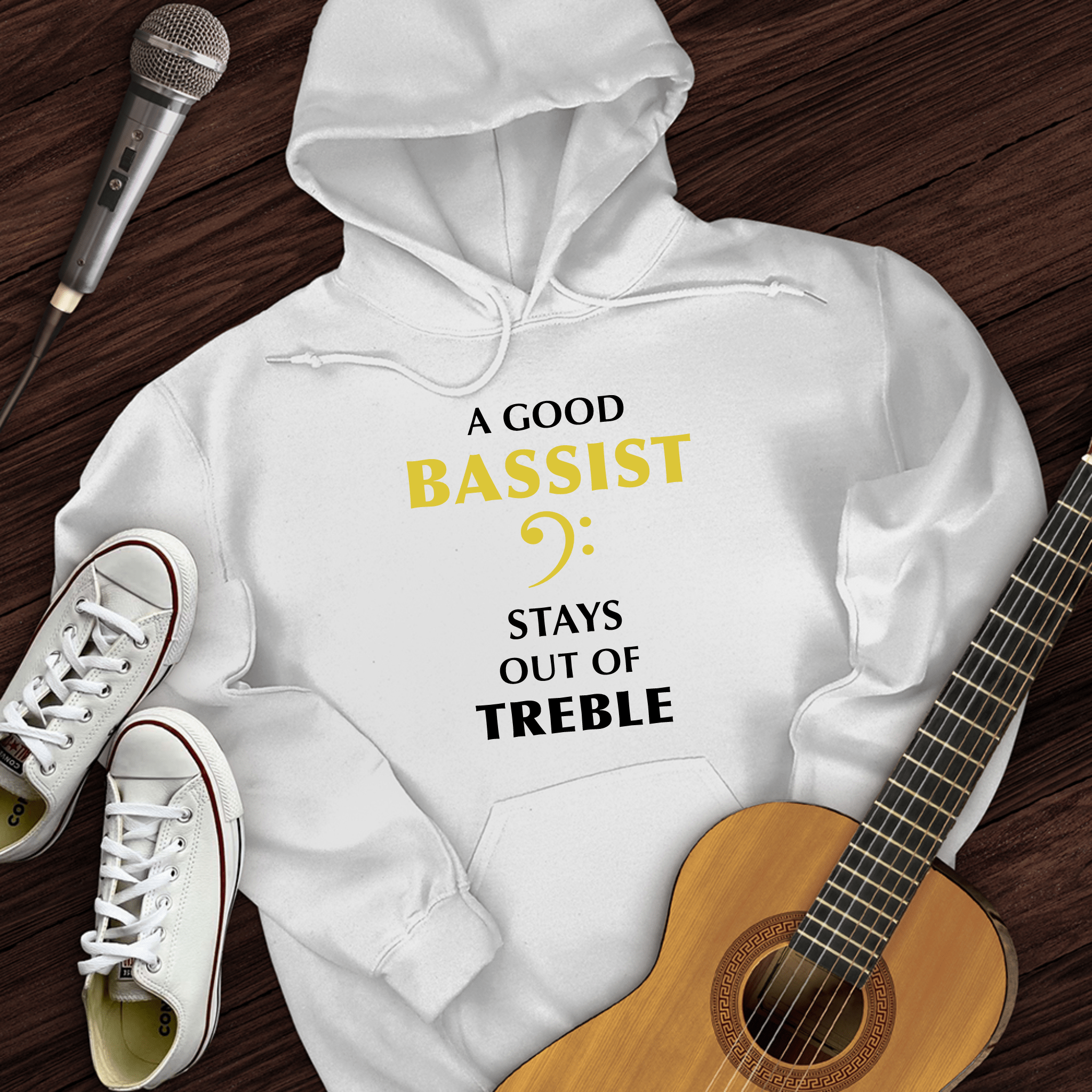 A Good Bassist Hoodie