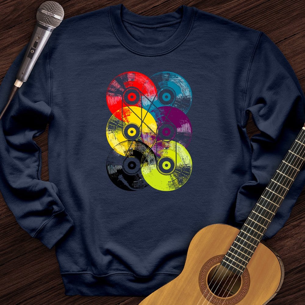 Colorful Vinyls Crewneck