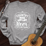 Beer and Country Crewneck