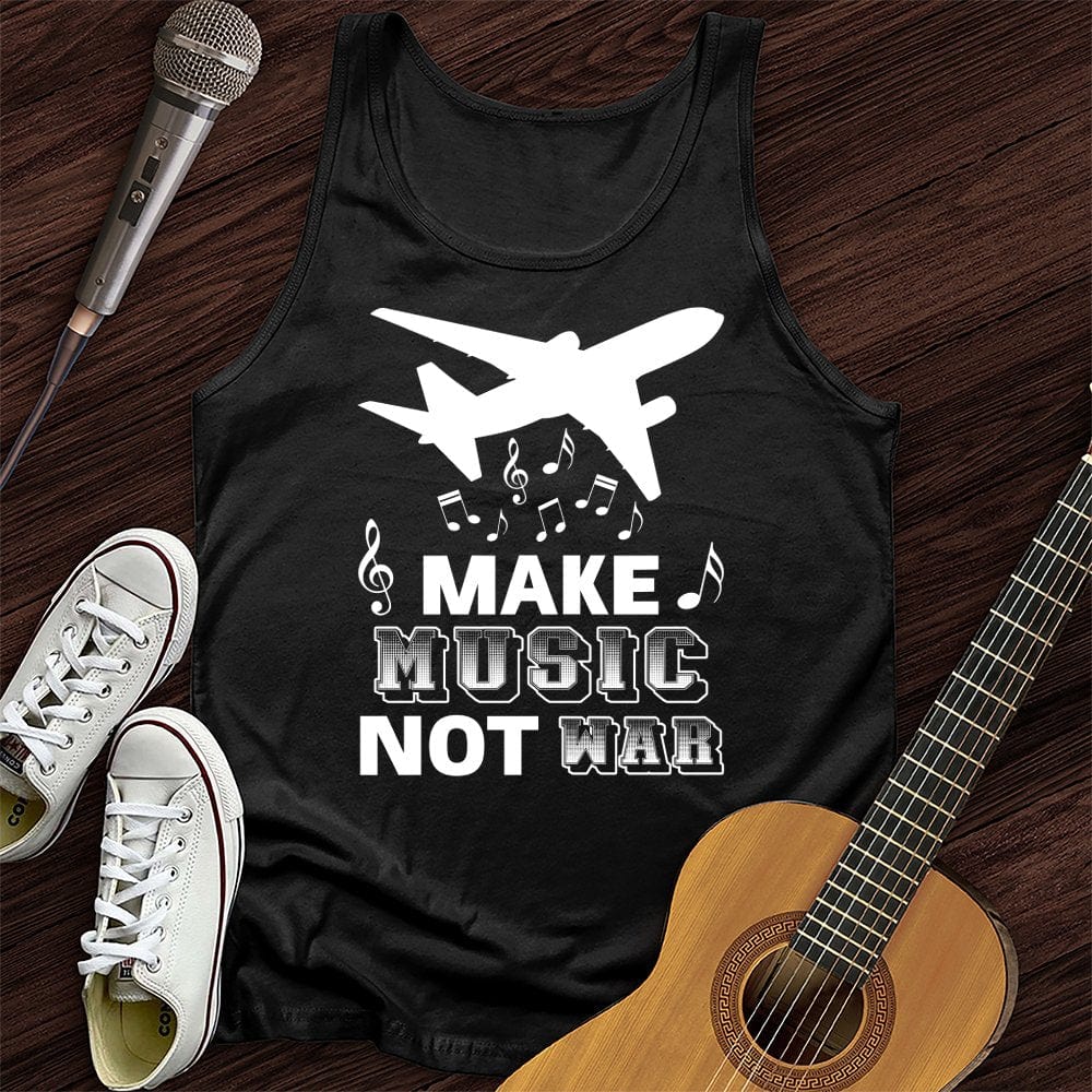 Falling Music Notes Tank Top