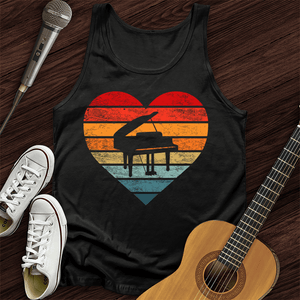 I Love Piano Tank Top