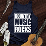 Country Music Rocks Tank Top