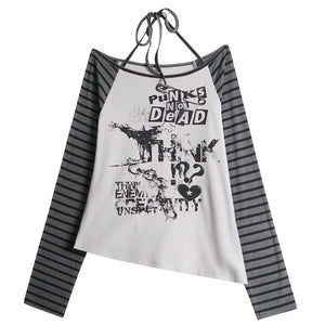 Punks Not Dead Longsleeve Top