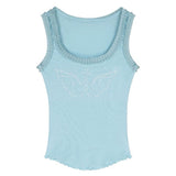 Rhinestone Angel Wings Tank Top