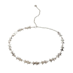 SIlver Star Chain Belt