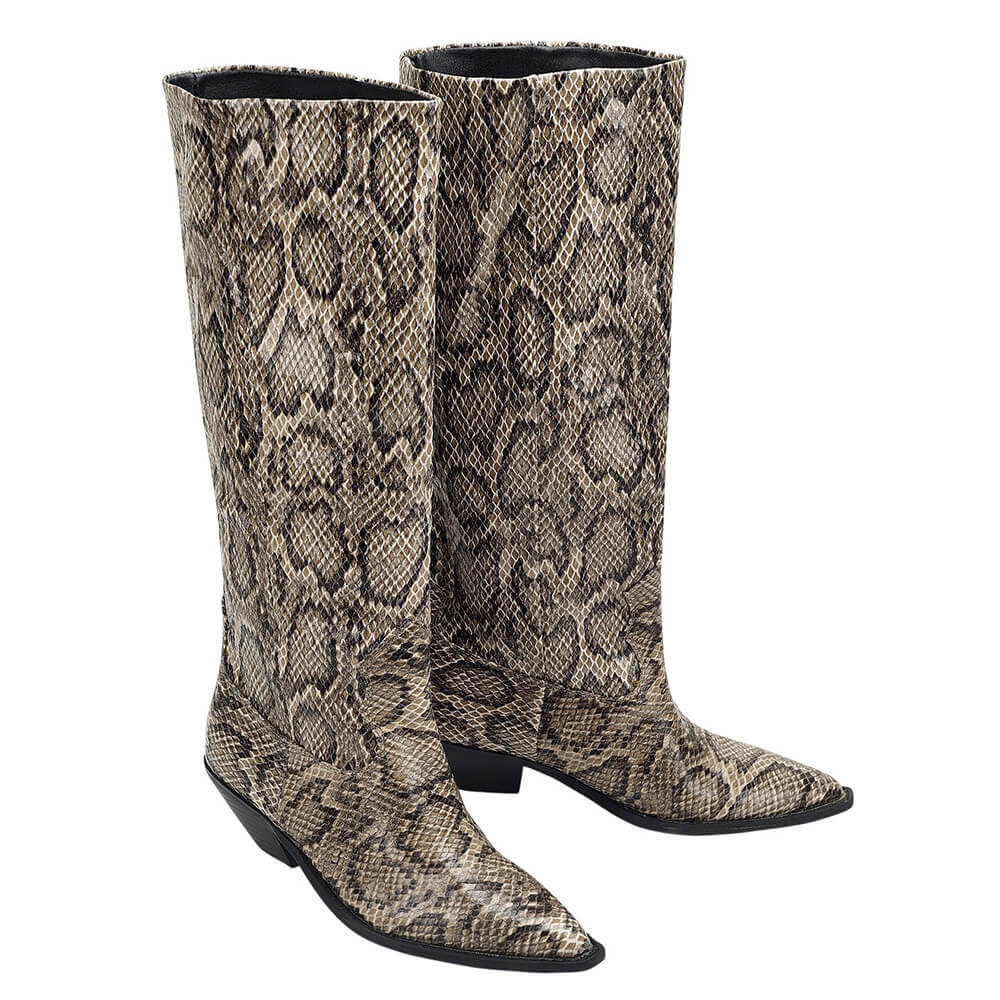 Wild Aura Snake Boots