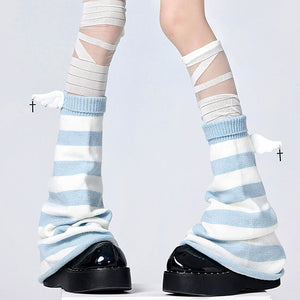 Soft Girl Wings Leg Warmers