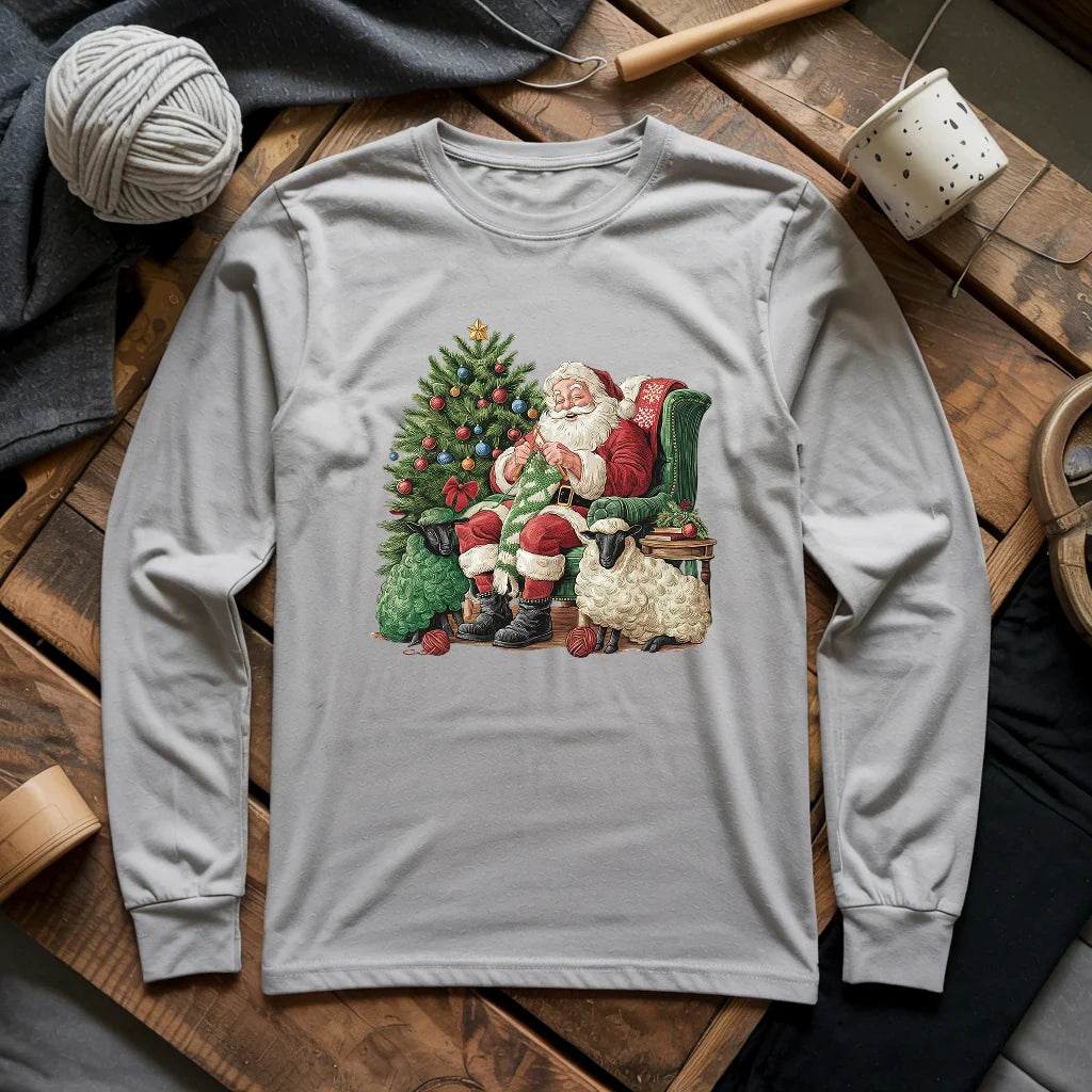 Santa Yarn Long Sleeve T-shirt