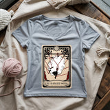 The Hanged Wool Lady V-neck