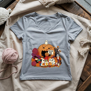 Welcome Great Yarn Lady V-neck