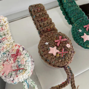 Star Girl Crochet Earmuffs