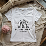 Be The Light Lady V-neck