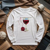 Wine And Yarn Long Sleeve T-shirt