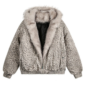 Animal Instincts Leopard Print Jacket