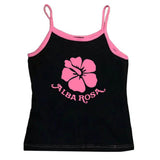 Y2K Alba Rosa Aesthetic Tank Top