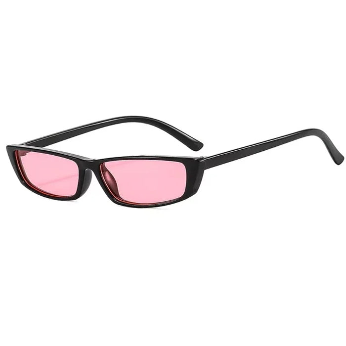 Y2K Skinny Square Sunglasses